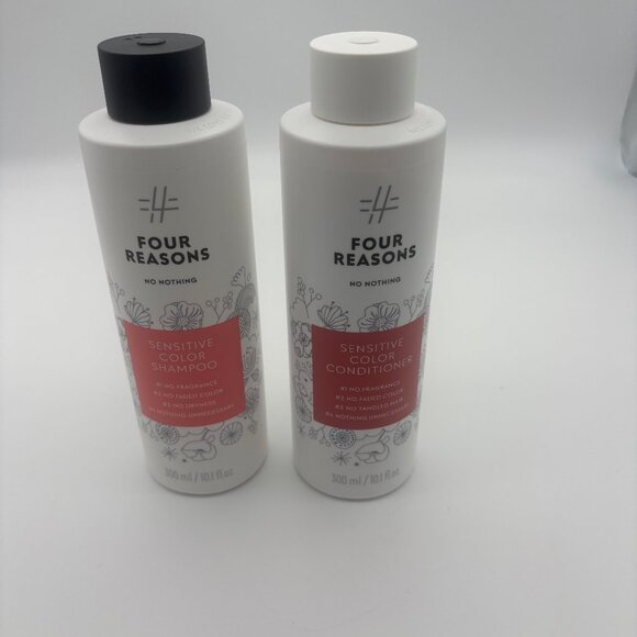 Four Reasons No Nothing Sensitive Color Shampoo & Conditioner Set 2 NEW - Picture 2 of 7
